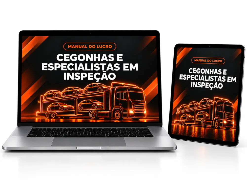 Mockup: Cegonhas e Especialistas em Inspeção